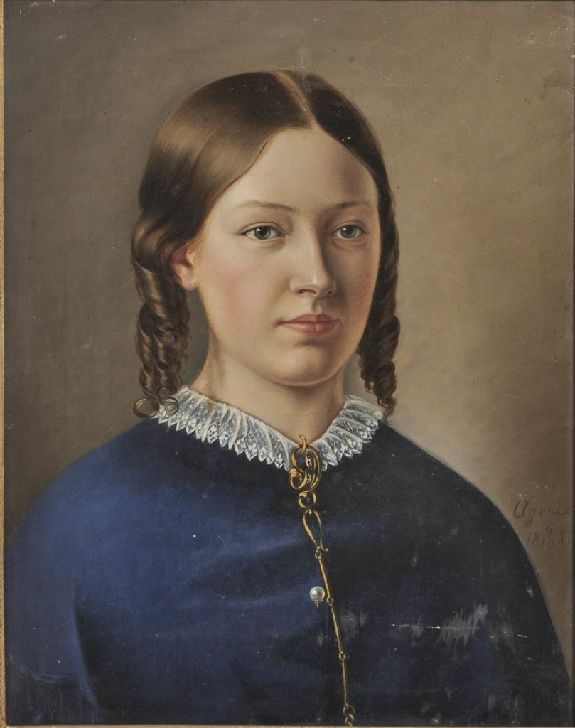 _DSC2884 "Kvinnliga konstnärer på Grönsöö" Augusta von Ehrenheim målad av Agnes Börjesson